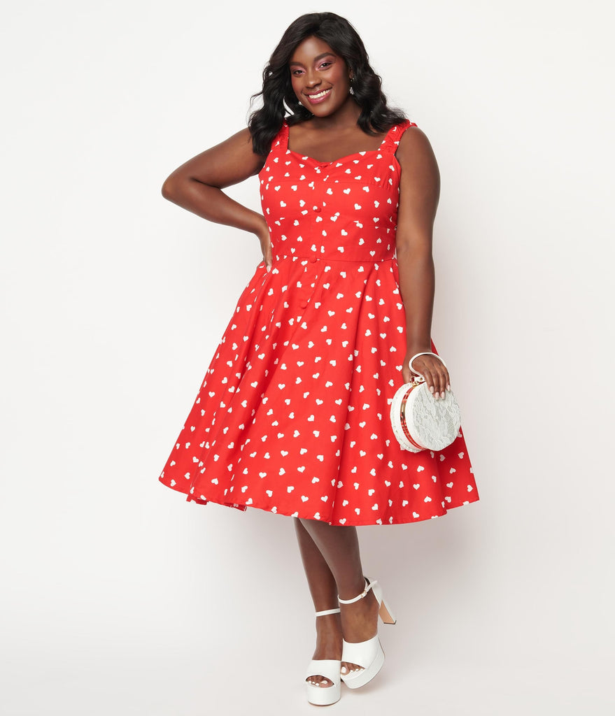 Heart Hazel Swing Dress – Unique Vintage